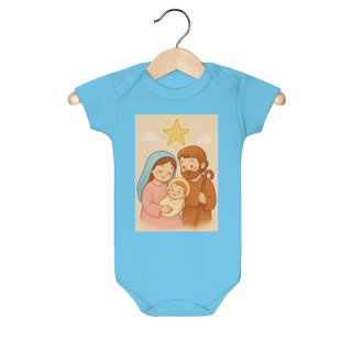 Nome do produto Body Infantil – Sagrada Família (Estilo Infantil)