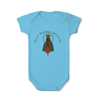 Nome do produto Boy Infantil – Nossa Senhora Aparecida (Frente e Costas)