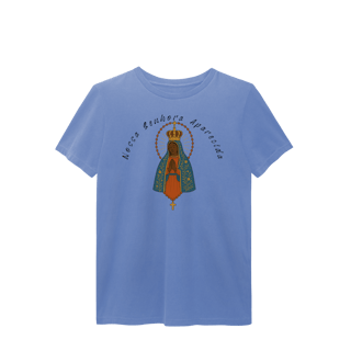 Nome do produto T-Shirt Estonada – Nossa Senhora Aparecida (Frente e Costas)