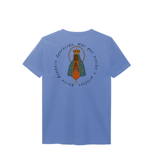 Nome do produto T-Shirt Estonada – Nossa Senhora Aparecida (Frente e Costas)