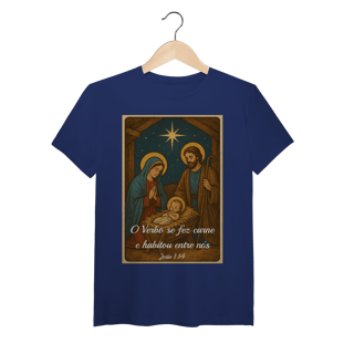 Nome do produto T-Shirt Pima – “O Verbo Se Fez Carne”