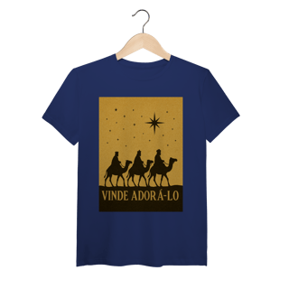 Nome do produto T-Shirt Pima Vinde Adorá-Lo – Reis Magos