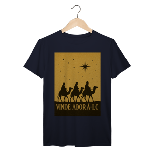 Nome do produto T-Shirt Prime Vinde Adorá-Lo – Reis Magos