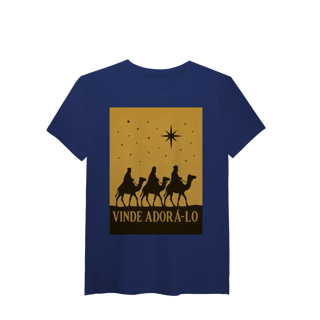 Nome do produto T-Shirt Pima Vinde Adorá-Lo – Reis Magos