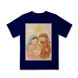 Nome do produto Camiseta Classic Infantil – Sagrada Família (Estilo Infantil)