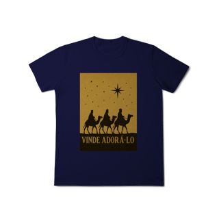 Nome do produto T-Shirt Classic Vinde Adorá-Lo – Reis Magos