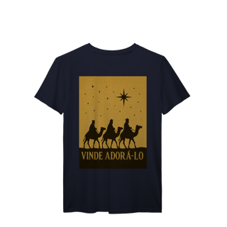 Nome do produto T-Shirt Prime Vinde Adorá-Lo – Reis Magos