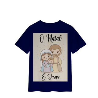 Nome do produto Camiseta Classic Infantil – Sagrada Família (Estilo Infantil 2)