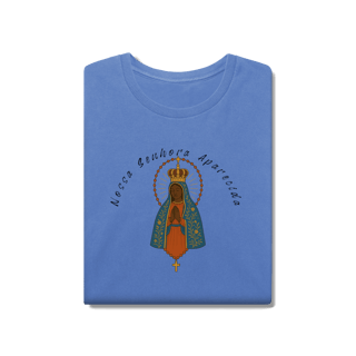 Nome do produto T-Shirt Estonada – Nossa Senhora Aparecida (Frente e Costas)