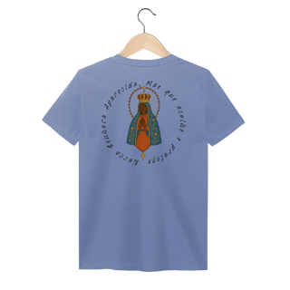 Nome do produto T-Shirt Estonada – Nossa Senhora Aparecida (Frente e Costas)