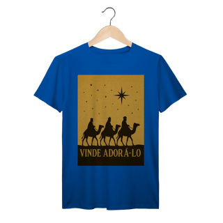 Nome do produto T-Shirt Prime Vinde Adorá-Lo – Reis Magos