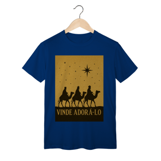 Nome do produto T-Shirt Classic Vinde Adorá-Lo – Reis Magos