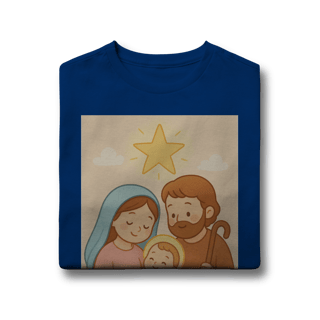 Nome do produto Camiseta Quality Juvenil – Sagrada Família (Estilo Infantil | 10 a 14 anos)