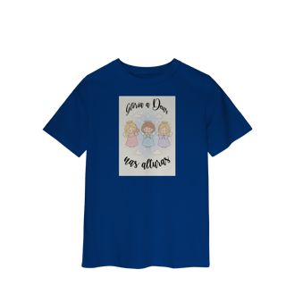 Nome do produto Camiseta Quality Infantil Glória a Deus nas Alturas – Anjinhos (2 a 8 anos)