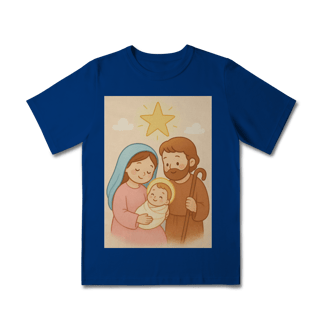 Nome do produto Camiseta Classic Infantil – Sagrada Família (Estilo Infantil)