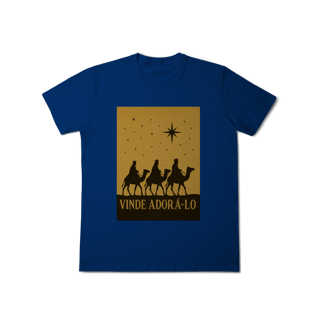Nome do produto T-Shirt Classic Vinde Adorá-Lo – Reis Magos