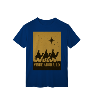 Nome do produto T-Shirt Classic Vinde Adorá-Lo – Reis Magos