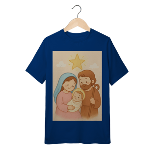 Nome do produto Camiseta Quality Juvenil – Sagrada Família (Estilo Infantil | 10 a 14 anos)