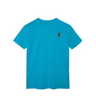 Nome do produto T-Shirt Classic – Nossa Senhora Aparecida (Emblema na Frente + Estampa Grande nas Costas)