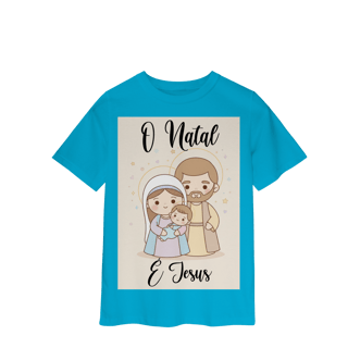 Nome do produto Camiseta Classic Infantil – Sagrada Família (Estilo Infantil 2)