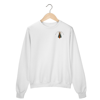 Moletom Prime Fechado – Nossa Senhora Aparecida (Frente Pequena + Costas Grandes)