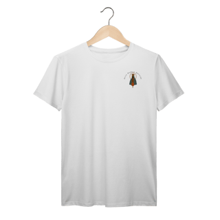 T-Shirt Prime – Nossa Senhora Aparecida (Emblema na Frente + Estampa Grande nas Costas)