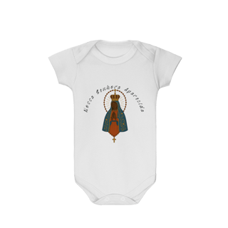 Nome do produto Boy Infantil – Nossa Senhora Aparecida (Frente e Costas)