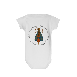 Nome do produto Boy Infantil – Nossa Senhora Aparecida (Frente e Costas)