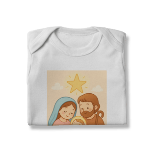 Nome do produto Body Infantil – Sagrada Família (Estilo Infantil)