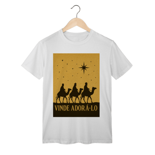 Nome do produto T-Shirt Classic Vinde Adorá-Lo – Reis Magos