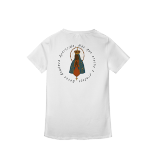 Nome do produto Baby Long Pima – Nossa Senhora Aparecida (Frente Pequena + Costas Grandes)