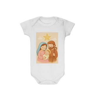 Nome do produto Body Infantil – Sagrada Família (Estilo Infantil)