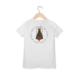 Nome do produto Baby Long Prime – Nossa Senhora Aparecida (Estampa Grande Frente e Costas)