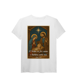 Nome do produto T-Shirt Pima – “O Verbo Se Fez Carne”