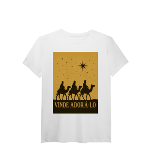Nome do produto T-Shirt Pima Vinde Adorá-Lo – Reis Magos