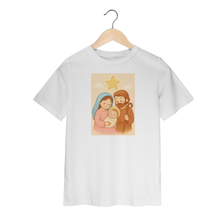 Nome do produto Camiseta Quality Infantil– Sagrada Família (Estilo Infantil | 2 a 8 anos)
