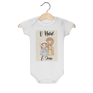 Nome do produto Body Infantil – Sagrada Família (Estilo Infantil 2)