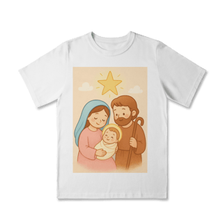 Nome do produto Camiseta Classic Infantil – Sagrada Família (Estilo Infantil)