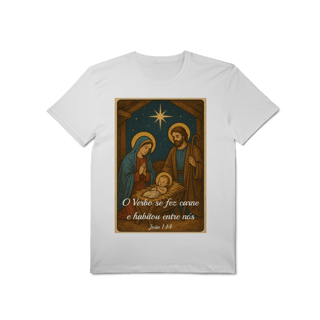 Nome do produto T-Shirt Pima – “O Verbo Se Fez Carne”