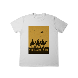 Nome do produto T-Shirt Classic Vinde Adorá-Lo – Reis Magos