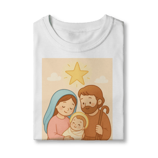 Nome do produto Camiseta Classic Infantil – Sagrada Família (Estilo Infantil)