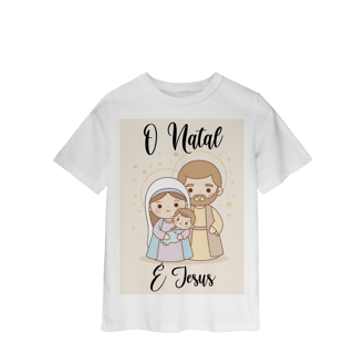 Nome do produto Camiseta Classic Infantil – Sagrada Família (Estilo Infantil 2)