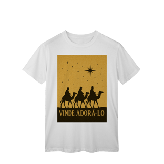 Nome do produto T-Shirt Classic Vinde Adorá-Lo – Reis Magos