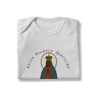 Nome do produto Boy Infantil – Nossa Senhora Aparecida (Frente e Costas)