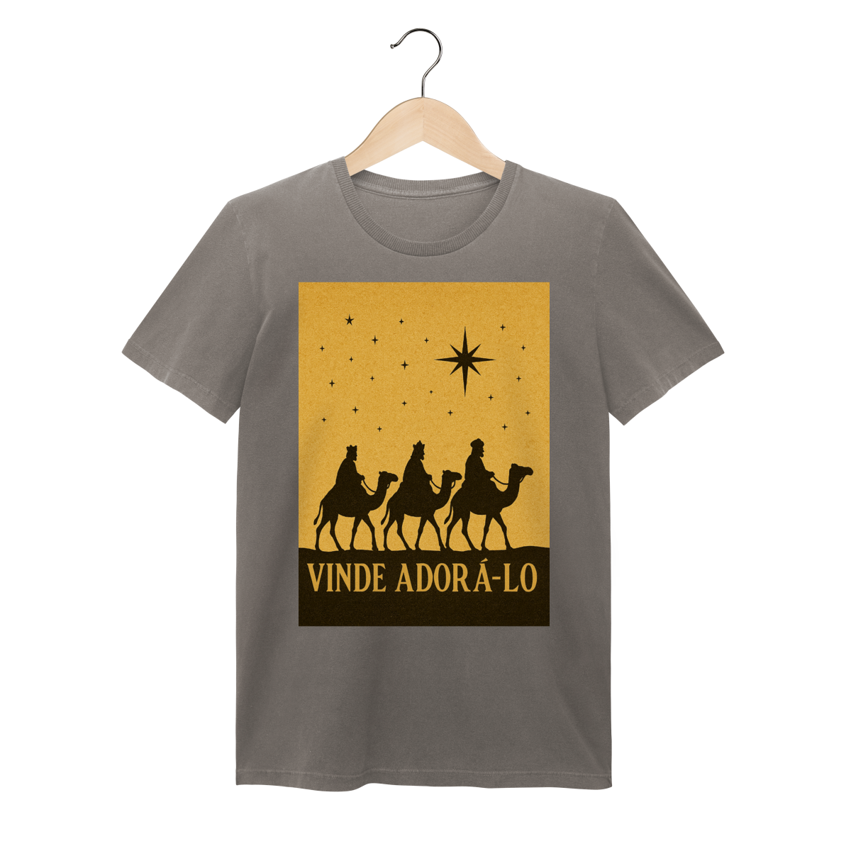 Nome do produto: Baby Long Estonada Vinde Adorá-Lo – Reis Magos