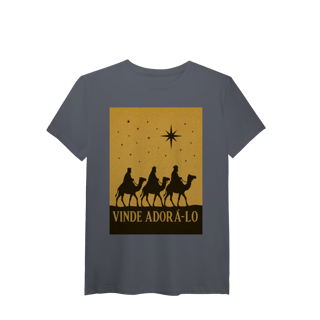 Nome do produto T-Shirt Pima Vinde Adorá-Lo – Reis Magos