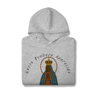 Nome do produto Moletom Prime Canguru – Nossa Senhora Aparecida (Frente e Costas)