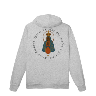 Nome do produto Moletom Prime Canguru – Nossa Senhora Aparecida (Frente e Costas)