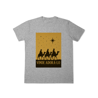 Nome do produto T-Shirt Classic Vinde Adorá-Lo – Reis Magos