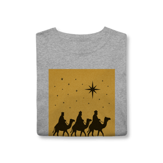 Nome do produto T-Shirt Classic Vinde Adorá-Lo – Reis Magos